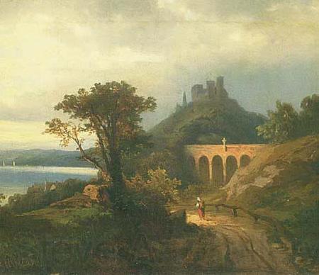 Johann Koler Italian landscape